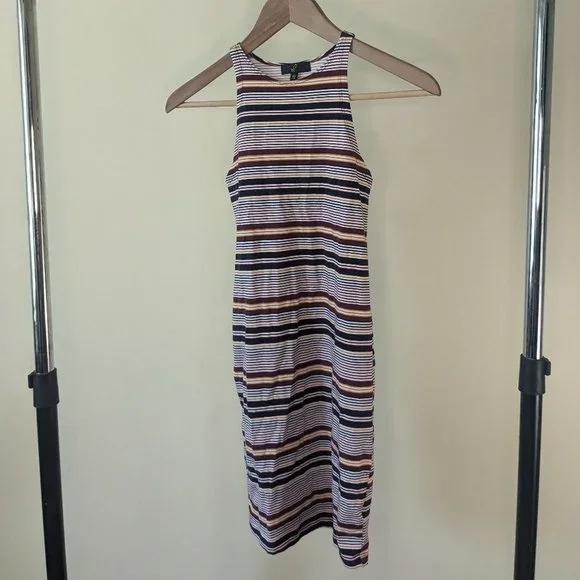 Striped Bodycon mini dress - Picture 2 of 4